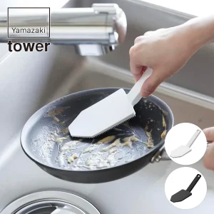 山崎実業 tower マグネットハンドル付シリコーンスポンジ タワー