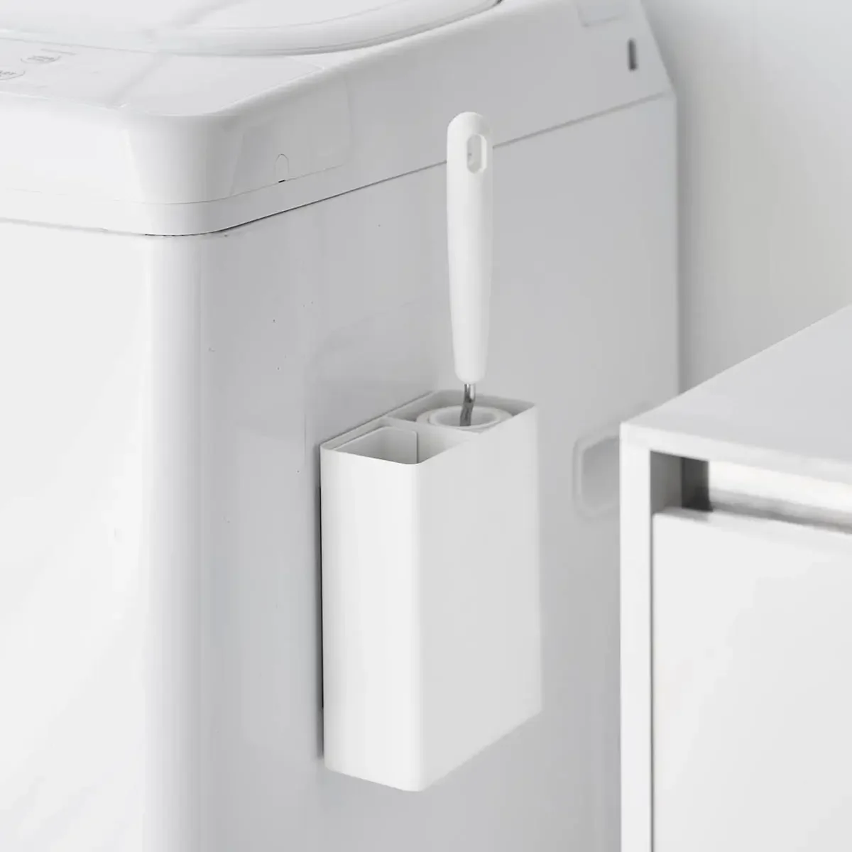 山崎実業 tower マグネット粘着クリーナースタンド収納&ダストボックス タワー - 画像 (6)