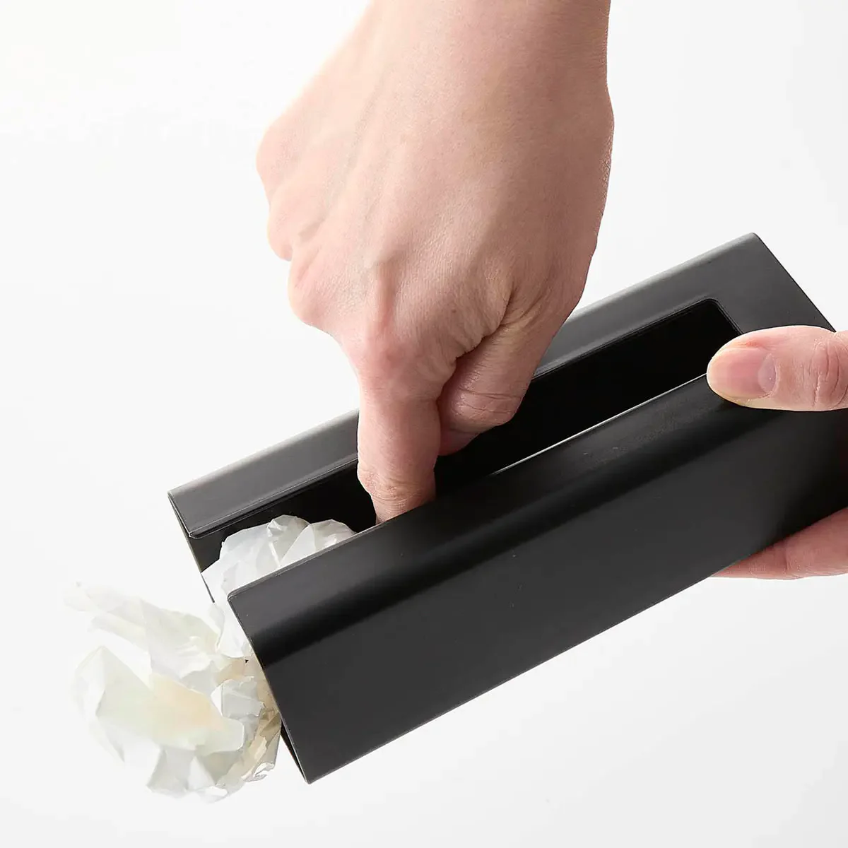 山崎実業 tower マグネット粘着クリーナースタンド収納&ダストボックス タワー - 画像 (8)